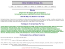 Website Snapshot of VALUE CREATION GROUP INC