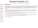Website Snapshot of BUSINESS VALUATION LLC
