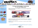 Website Snapshot of Valvtect Petroleum Products
