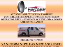 Website Snapshot of VANCOMM ENTERPRISES LLC