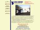 Website Snapshot of VAN-ERNST REFRIGERATION INC