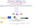 Website Snapshot of Vantage Lighting, Inc.