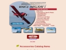 Website Snapshot of VANS AIRCRAFT