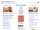 Website Snapshot of Varitronics, Inc.