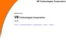 Website Snapshot of VB TECHNOLOGIES CORPORATION