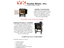 Website Snapshot of Vcella Kilns, Inc.