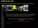 Website Snapshot of Versa-Flex, Inc.