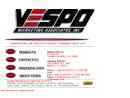 Website Snapshot of Vespo