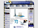 Website Snapshot of Vestil Mfg. Co.