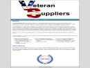 Website Snapshot of VETERAN SUPPLIERS LLC