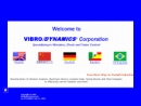 Website Snapshot of Vibro/Dynamics Corp.