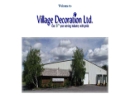 Website Snapshot of Village Decoration Ltd.