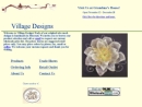 Website Snapshot of Village Designs