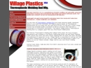 Website Snapshot of Village Plastics