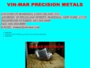 Website Snapshot of Vinmar Precision Metals, Inc.