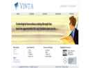 Website Snapshot of Vinta Business System