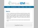 Website Snapshot of VIRTUAL EM INC.