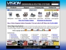 Website Snapshot of Vision Computerized Engraving & Routing Systems