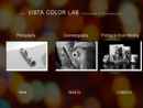 Website Snapshot of Vista colorlab