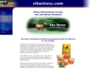 Website Snapshot of Vita Stress, Inc.