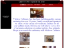 Website Snapshot of Vittitow Cabinet Shop, Inc.