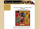 Website Snapshot of Vivian Alexander, Inc.