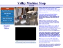 Website Snapshot of VALLEY MACHINE SHOP INC.