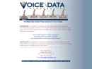 Website Snapshot of Voice Data Inc