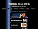 Website Snapshot of Virtual Realities
