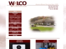 Website Snapshot of Walco Corp., Adhesive Products