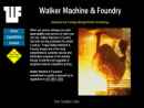 Website Snapshot of Walker Machine & Foundry Corp.