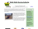 Website Snapshot of WALLA WALLA CITY HOUSING AUTHORITY