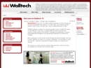 Website Snapshot of Wall-Tech