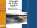 Website Snapshot of Walnut Auction Sales