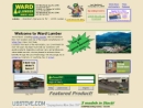 Website Snapshot of Ward Lumber Co., Inc.
