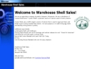 Website Snapshot of Warehouse Shell Sales Co.