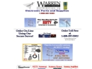 Website Snapshot of Warren Electronic Distributing Co.