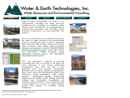 Website Snapshot of WATER & EARTH TECHNOLOGIES, INC.