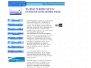 Website Snapshot of WATER PURIFICATION CONSULTANTS, INC.