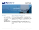Website Snapshot of WATER RESOURCES ENGINEERING IN