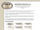 Website Snapshot of WATERSHED CONSULTING LLC