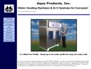 Website Snapshot of Aqua Products, Inc.