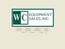 Website Snapshot of WC Equipment Sales, Inc.