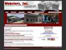 Website Snapshot of Webster's Inc