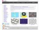 Website Snapshot of Anping Ankai Hardware Wire Mesh Products Company
