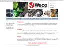 Website Snapshot of Weco Metal Products Co.