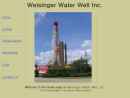 Website Snapshot of WEISINGER WATER WELL INC