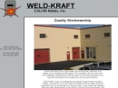 Website Snapshot of Weld Kraft