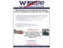 Website Snapshot of Wenco Industries