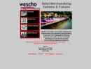 Website Snapshot of Wescho Co.